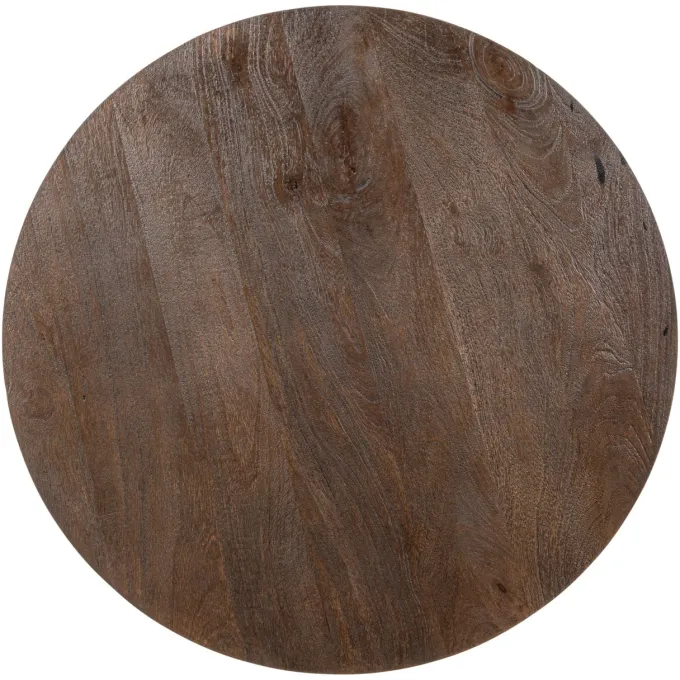 Richmond Interiors Bartafel Revelin dark brown 80Ø