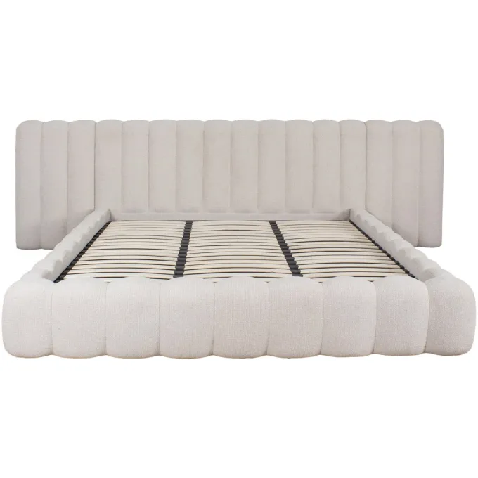 Richmond Interiors Bed Cupidon creme fancy 180x210 (matrasmaat (excl.)) met opbergruimte