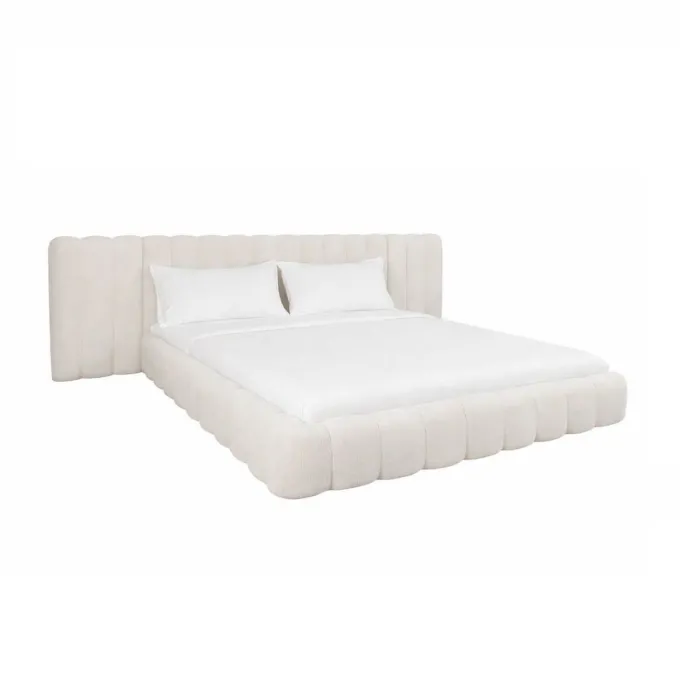 Richmond Interiors Bed Cupidon creme fancy 180x210 (matrasmaat (excl.)) met opbergruimte