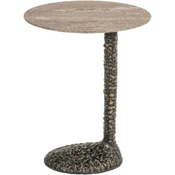 Richmond Interiors Bijzettafel Arosa bruin