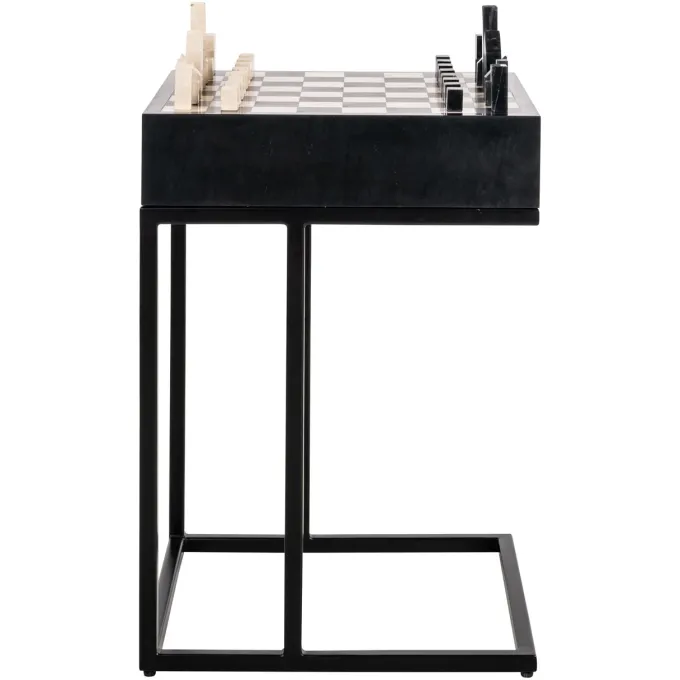Richmond Interiors Bijzettafel Davos black