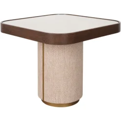 Richmond Interiors Bijzettafel Willox brown including glass
