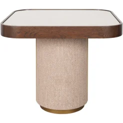 Richmond Interiors Bijzettafel Willox brown including glass