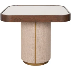 Richmond Interiors Bijzettafel Willox brown including glass