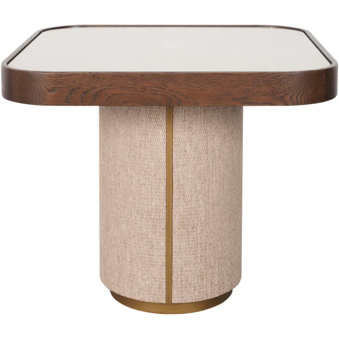 Richmond Interiors Bijzettafel Willox brown including glass