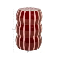 Richmond Interiors Bijzettafel Yalou red