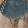 Richmond Interiors Bijzettafel Paige met marmeren top zwart - Richmond Interiors