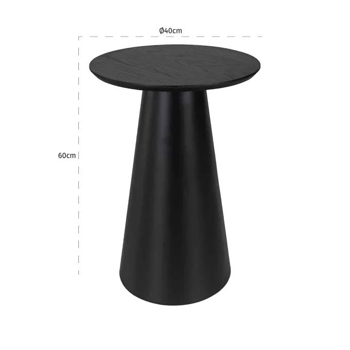 Richmond Interiors Bijzettafel Jazz (Black)