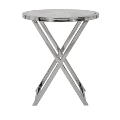 Richmond Interiors Bijzettafel Cameron met marmeren top klein