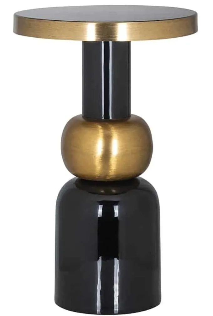 Richmond Interiors Bijzettafel Mose 41Ø (Black)
