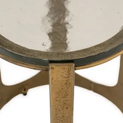 Richmond Interiors Bijzettafel Rixo goud