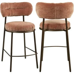 Richmond Interiors Counterstoel Encanto Be straight mocca mousse