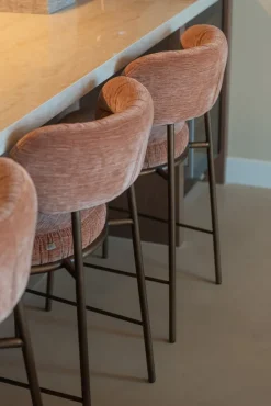 Richmond Interiors Counterstoel Encanto Be straight mocca mousse