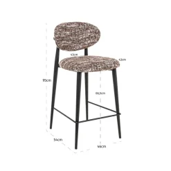 Richmond Interiors Counterstoel Dantes hazel