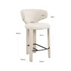 Richmond Interiors Counterstoel Viola biscotti