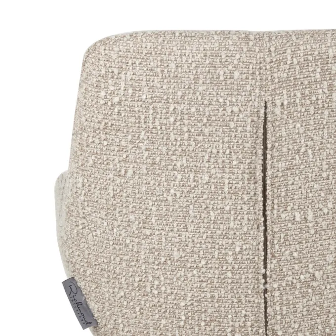 Richmond Interiors Counterstoel Linsey naturel chunky draaibaar - Set van 2