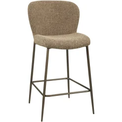 Richmond Interiors Counterstoel Odarby bruin tweed fire retardant