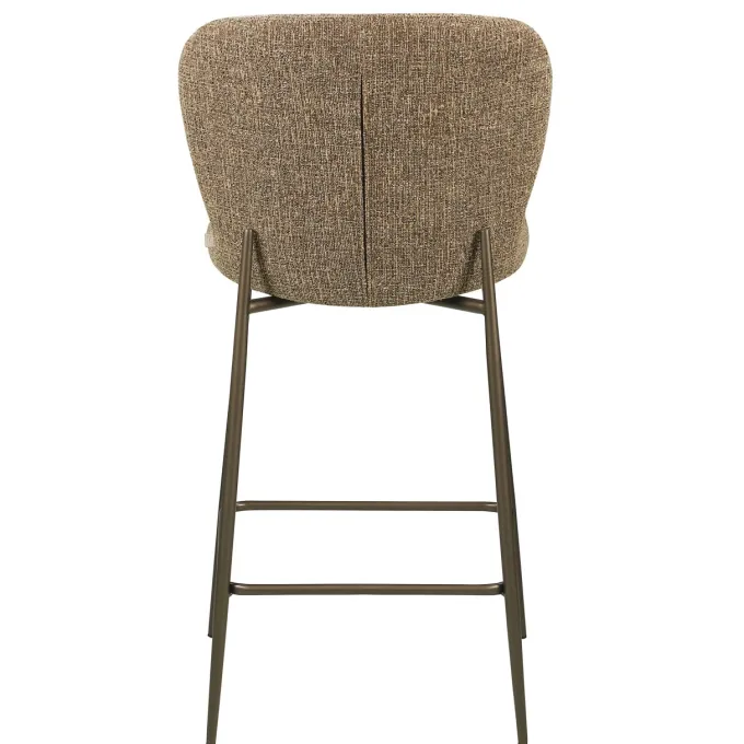 Richmond Interiors Counterstoel Odarby bruin tweed fire retardant