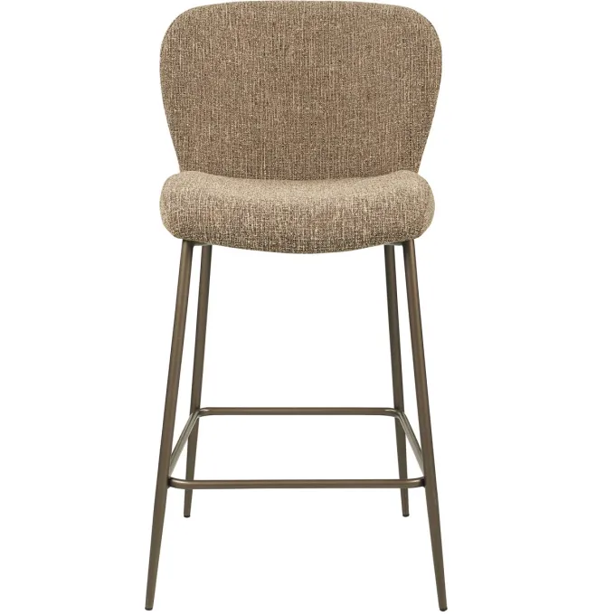 Richmond Interiors Counterstoel Odarby bruin tweed fire retardant