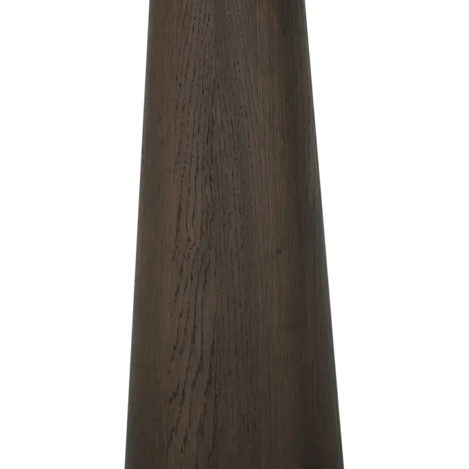 Richmond Interiors Countertafel Harper Smoked charchoal Ø81 cm