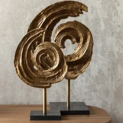 Richmond Interiors Decoratief object Swirl antiek brons
