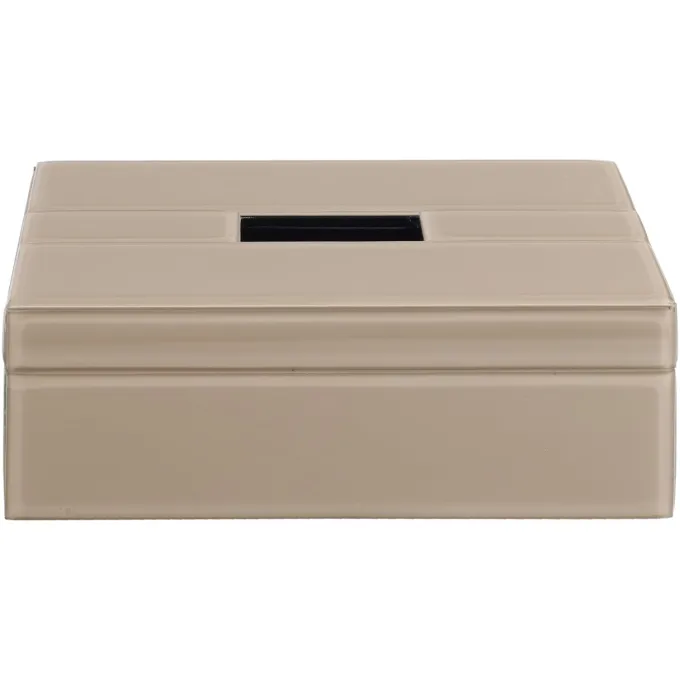 Richmond Interiors Decoratief object Viper taupe tissue box