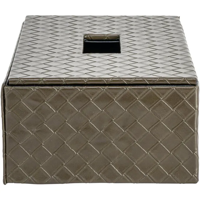 Richmond Interiors Decoratief object Vex olive tissue box