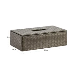 Richmond Interiors Decoratief object Vex olive tissue box