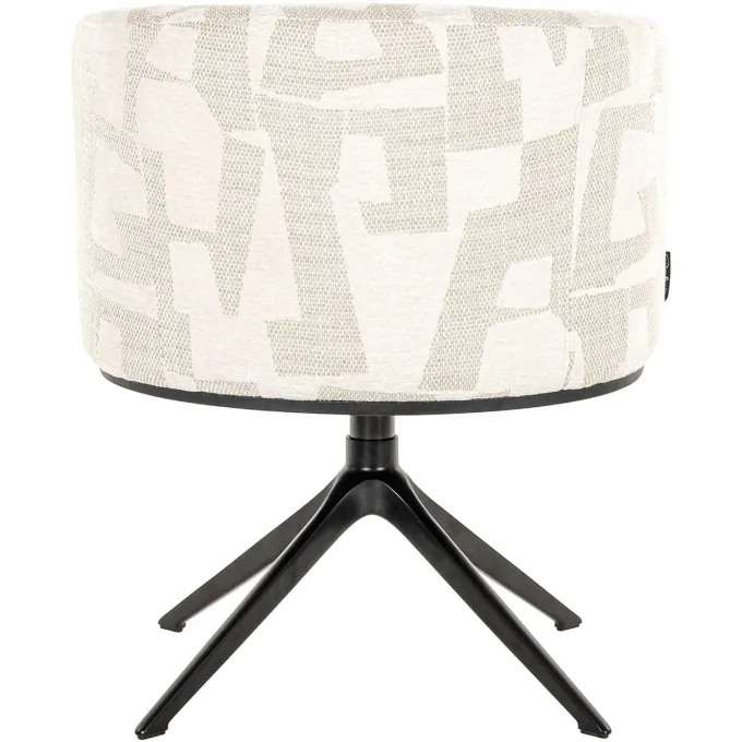 Richmond Interiors Draaifauteuil Cheyenne Beige graffic