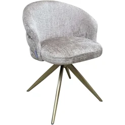 Richmond Interiors Draaifauteuil Zendaya Niagara 104 Stone Chenille