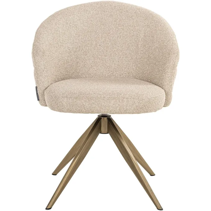 Richmond Interiors Draaistoel Zendaya biscotti