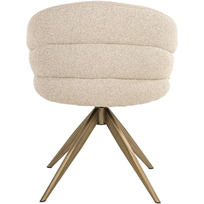 Richmond Interiors Draaistoel Zendaya biscotti