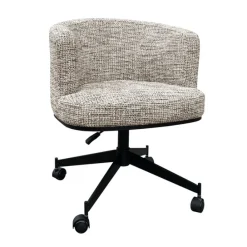 Richmond Interiors Draaistoel Rochenne met wielen Be Trendy 01 Nature