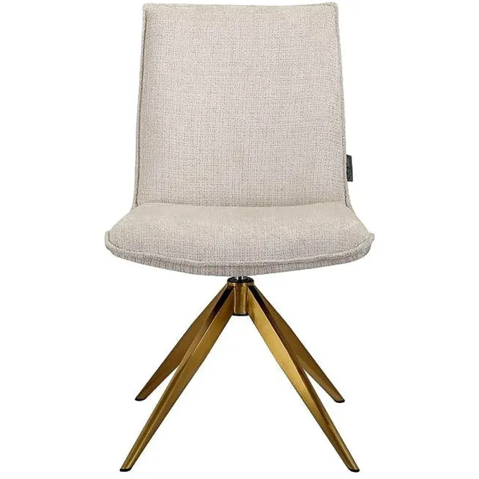 Richmond Interiors Draaistoel Dakota Niagara 902 beige chenille
