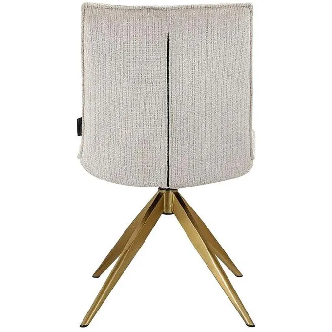 Richmond Interiors Draaistoel Dakota Niagara 902 beige chenille