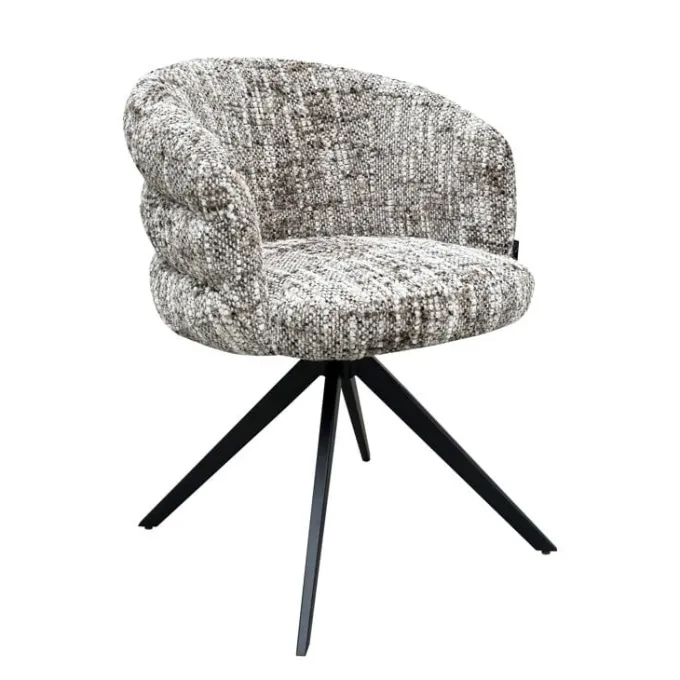 Richmond Interiors Draaistoel Serenity Bruin omara