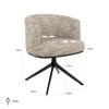 Richmond Interiors Draaistoel Cheyenne Be Trendy 01 Nature