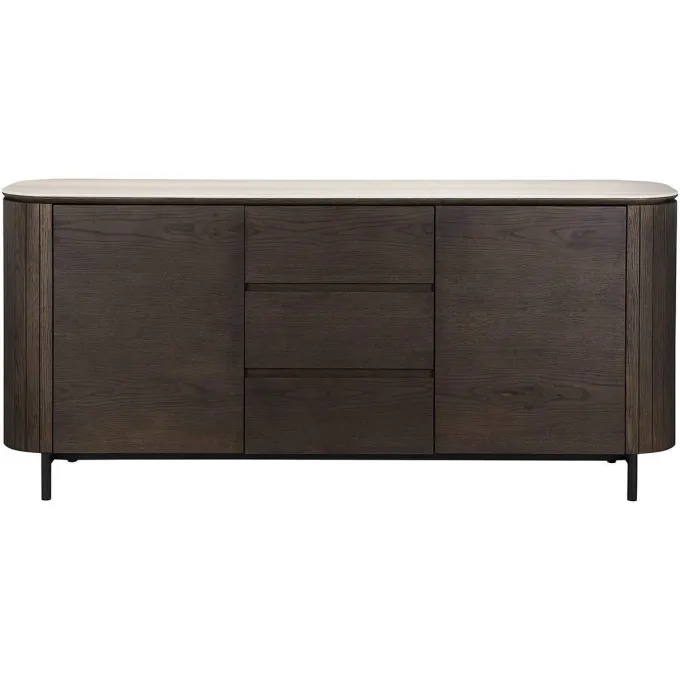 Richmond Interiors Dressoir Ritz 2-deurs 3-laden Bruin