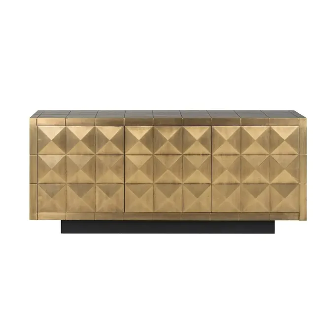 Richmond Interiors Dressoir Collada 3-deuren goud