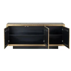 Richmond Interiors Dressoir Collada 3-deuren goud