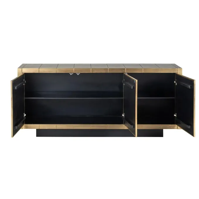 Richmond Interiors Dressoir Collada 3-deuren goud