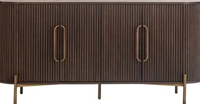 Richmond Interiors Dressoir luxor 4-deurs (Brown)