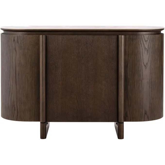 Richmond Interiors Dressoir Langford bruin 3-doors - 120 cm
