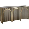 Richmond Interiors Dressoir Les Arcs 3-deurs Brushed Goud