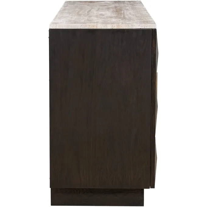 Richmond Interiors Dressoir Claremont 4-deurs Bruin
