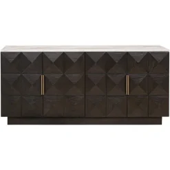 Richmond Interiors Dressoir Claremont 4-deurs Bruin