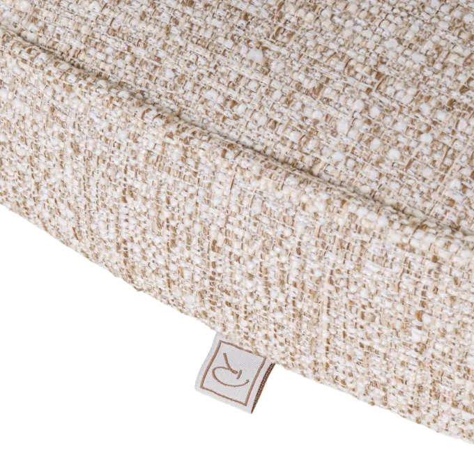 Richmond Interiors Eetkamerstoel Mori cream tweed fire retardant