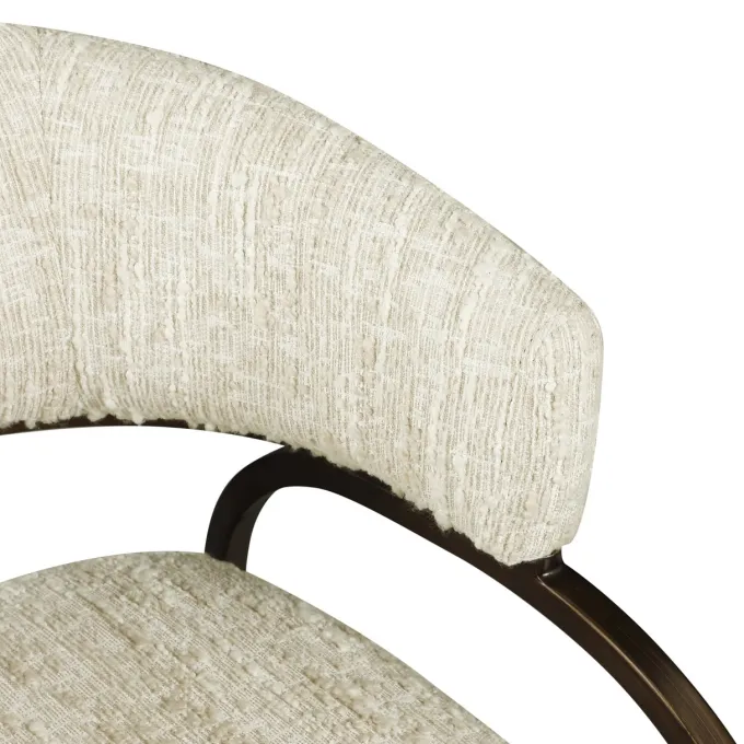 Richmond Interiors Eetkamerstoel Charda beige angora