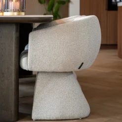 Richmond Interiors Eetkamerstoel Quiriro biscotti swivel