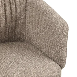 Richmond Interiors Eetkamerstoel Madeline mocca chunky draaibaar